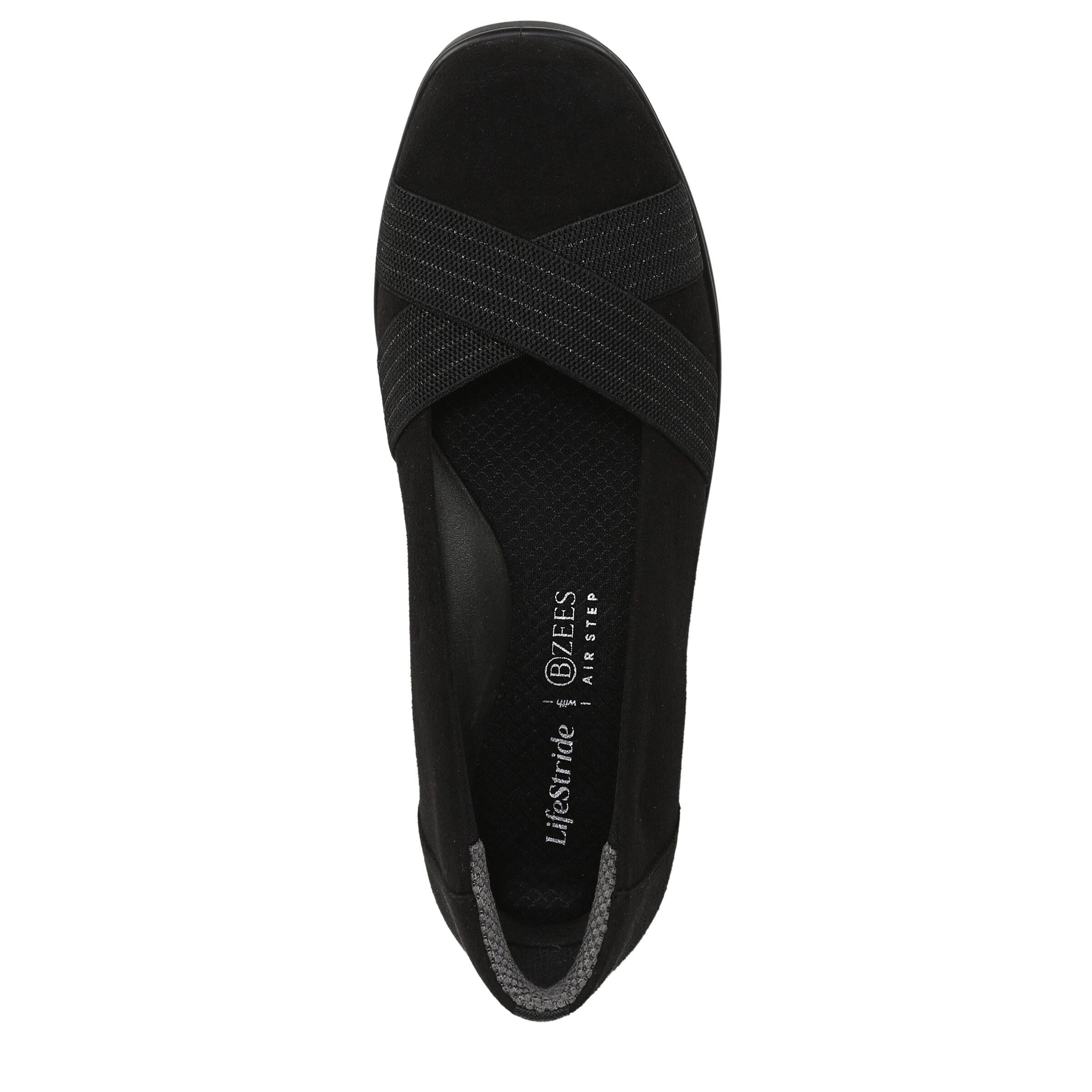 Fairleigh Ballet Flat, BLACK, alternate image number 6