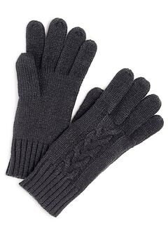 Cable-Knit Gloves