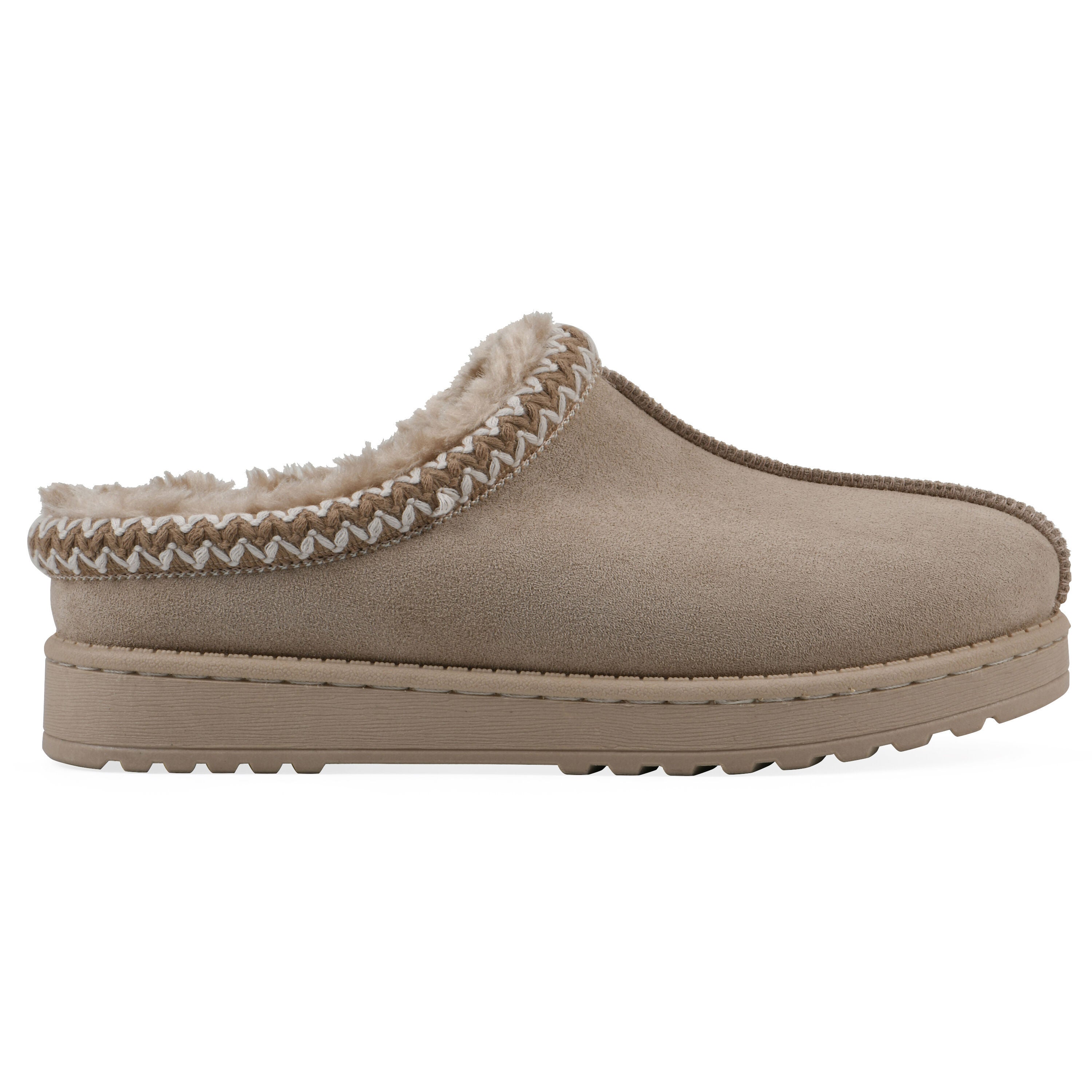 Icebin Clog Slipper, DARK BEIGE FABRIC, alternate image number 6
