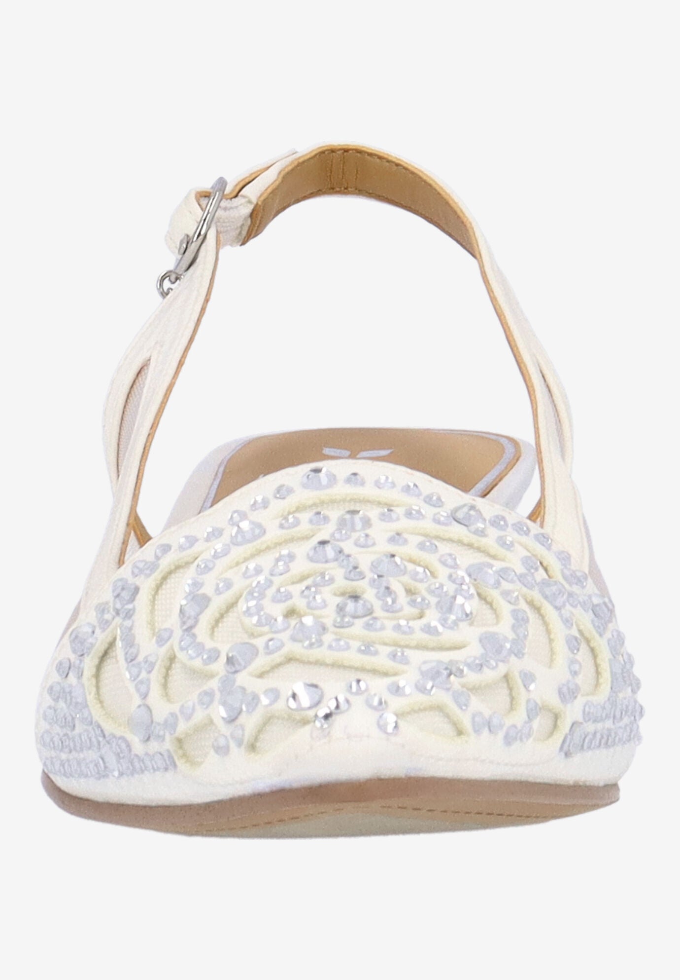 Elsinora Sling Back Pump, WHITE, alternate image number 2