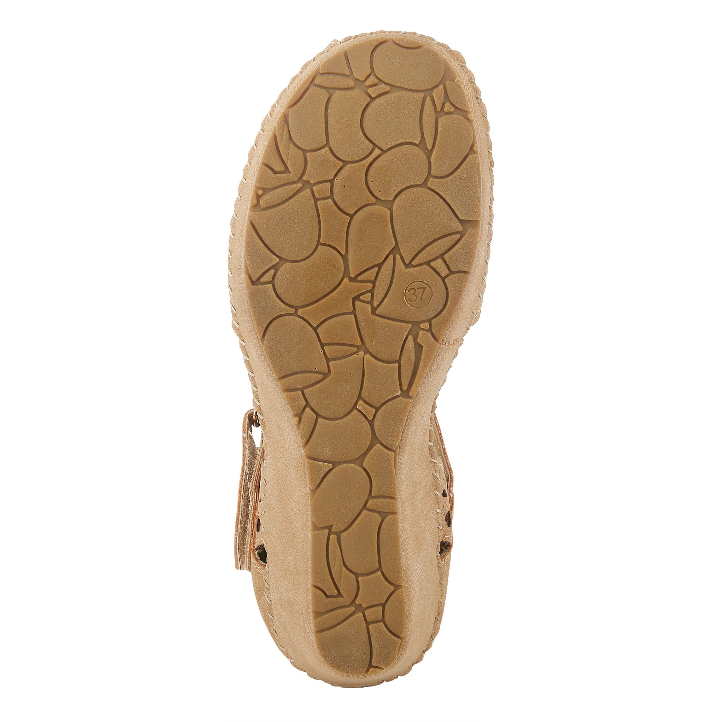 Gennina Closed Back Wedge Sandal, TAN, alternate image number 5