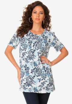 Shirred Ultimate Tee
