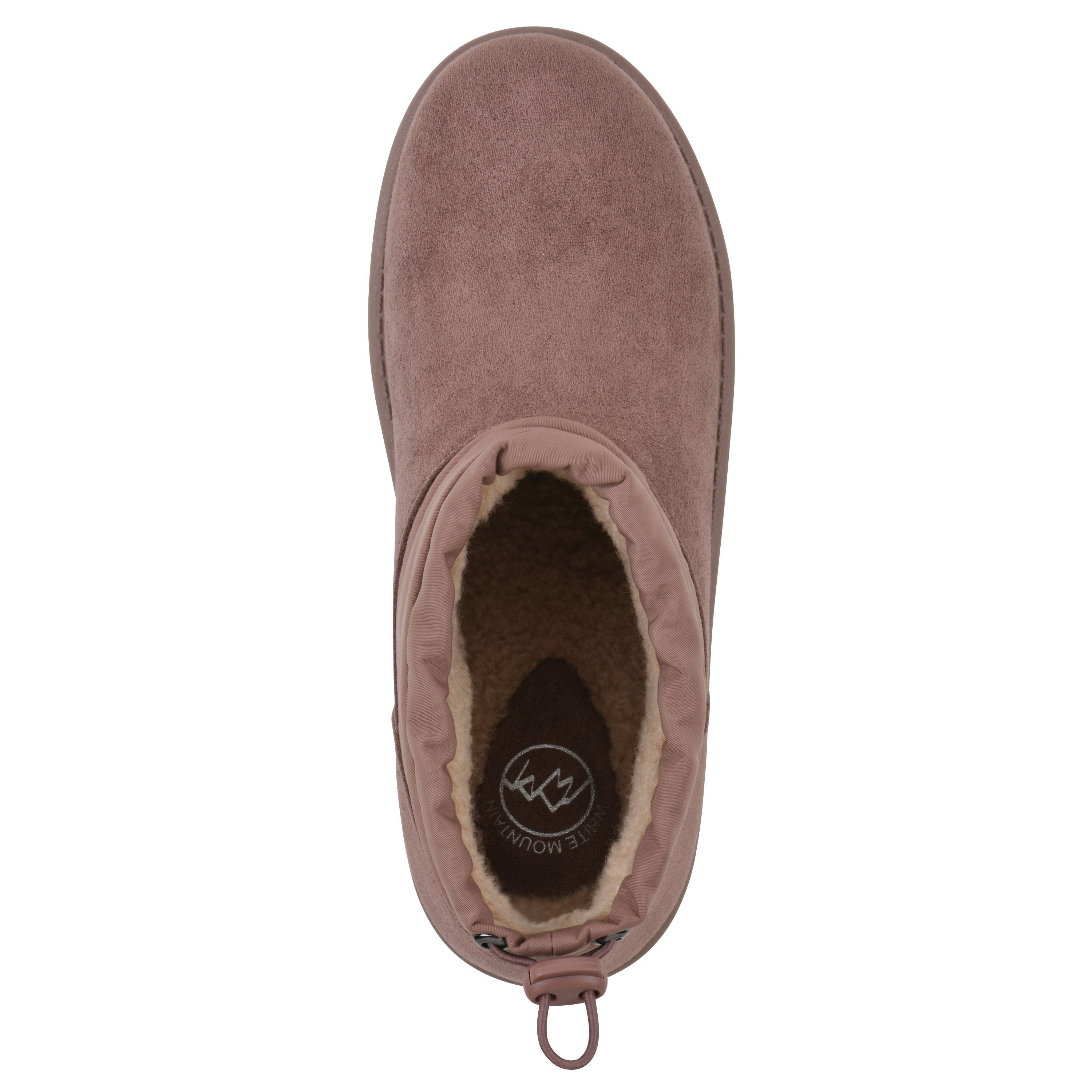 Idle Mini Faux Fur-Lined Bootie, ROSEWOOD FABRIC, alternate image number 4