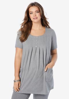 Two Pocket Soft Knit Tunic