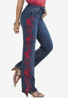 Plus Size High Waisted Jeans