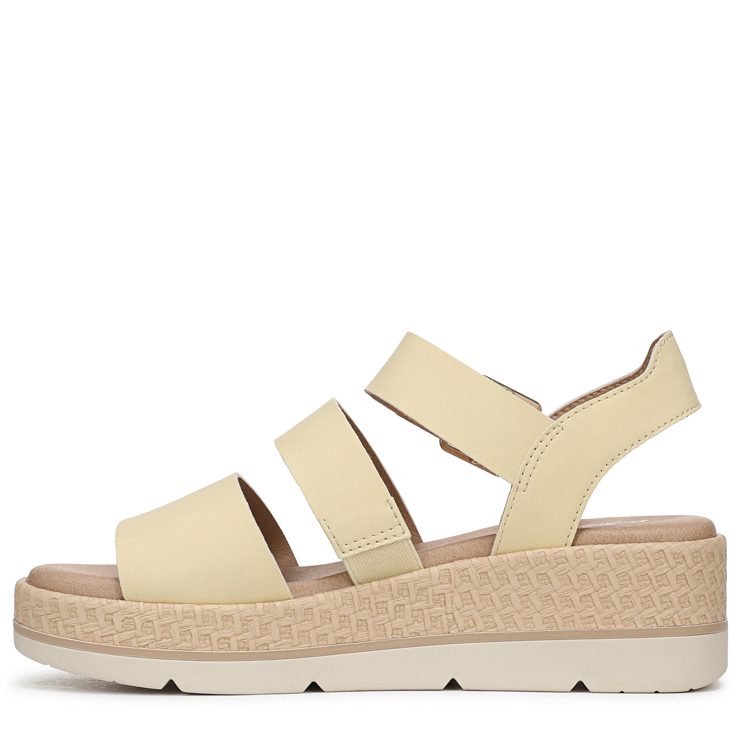 Once Twice Platform Sandal, BUTTER YELLOW, alternate image number 5