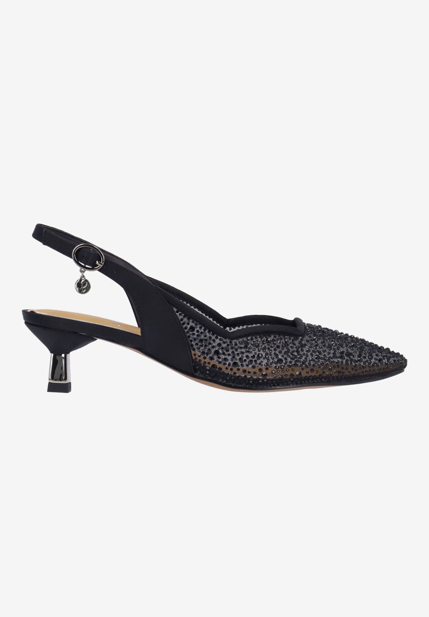 Aleksa Slingback Pump, BLACK, alternate image number 3