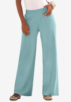 Wide Leg Soft Knit Pant