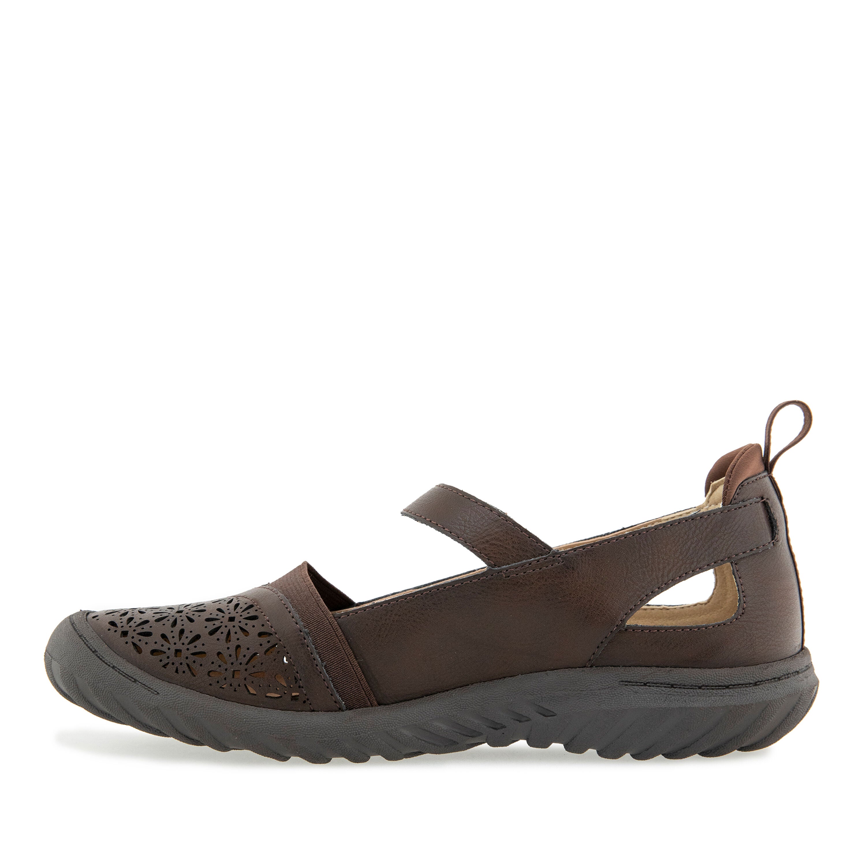 Rya Casual Mary Jane Flat, CHOCOLATE, alternate image number 3