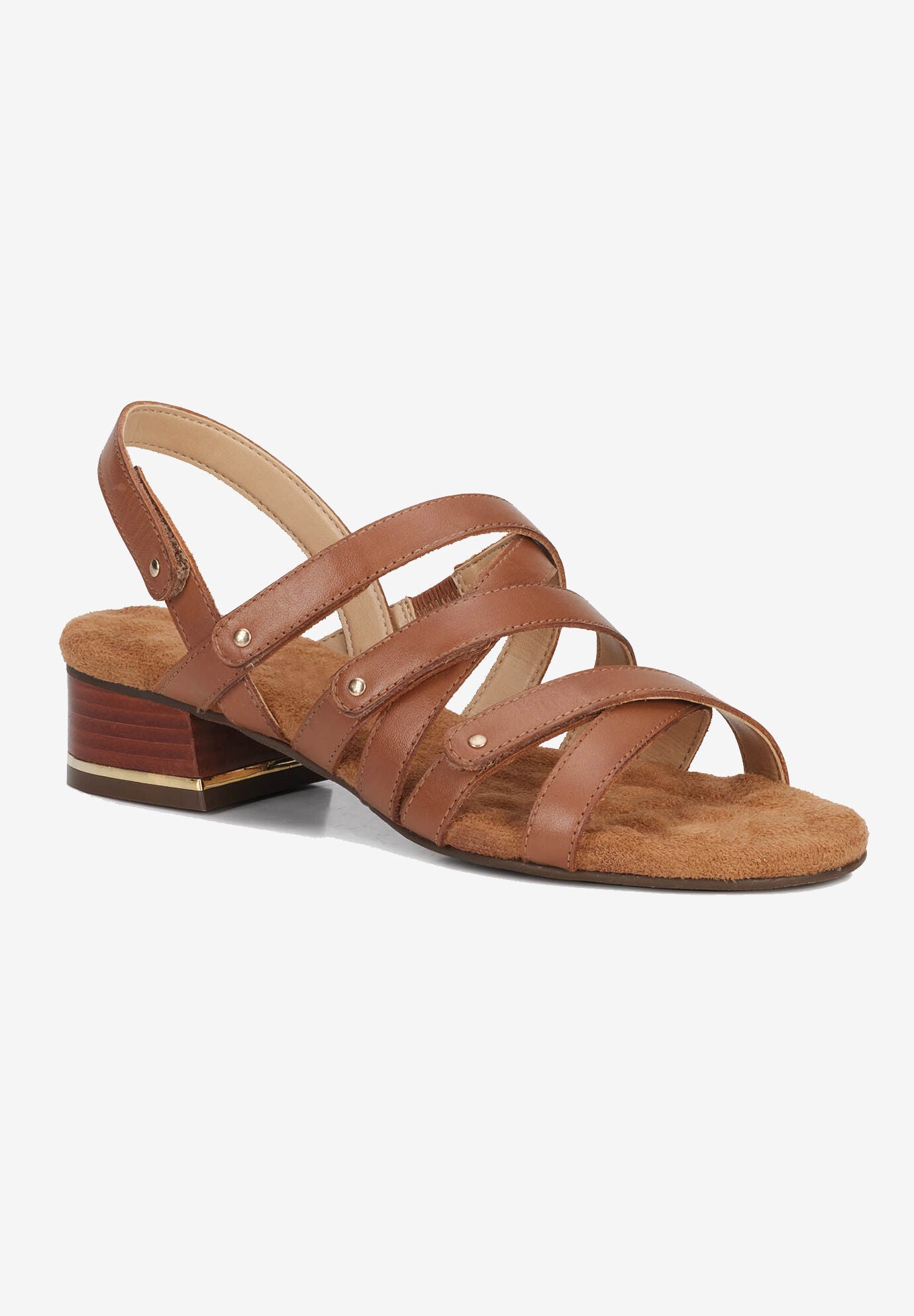 Breeze Sling Back Sandal, LUGGAGE LEATHER, hi-res image number 0