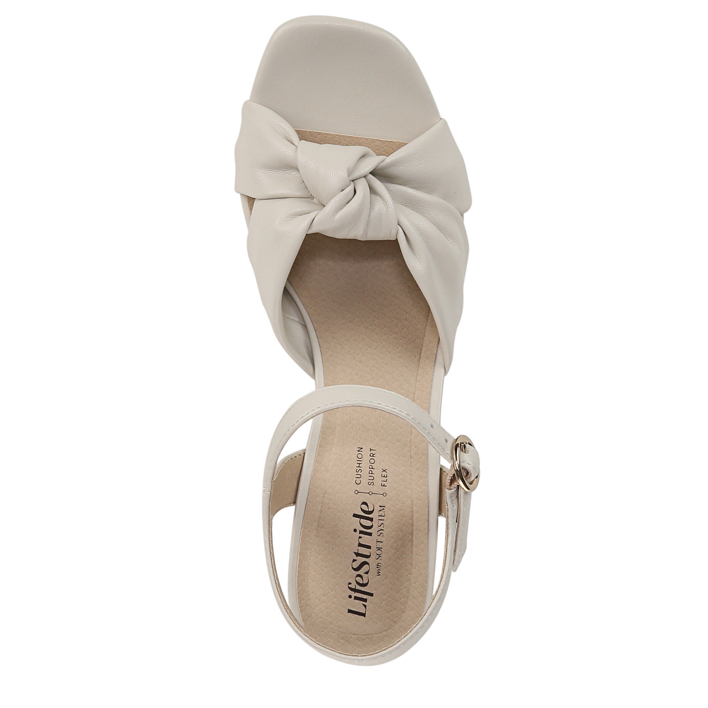 August Sandal, BONE WHITE, alternate image number 6
