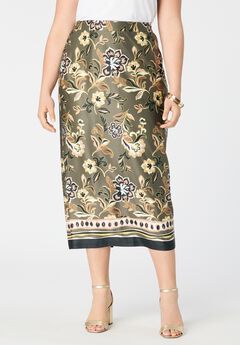 Ultrasmooth® Fabric Midi Skirt
