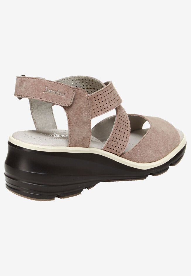 Lilly Wedge Sandal by Jambu®, , on-hover image number null