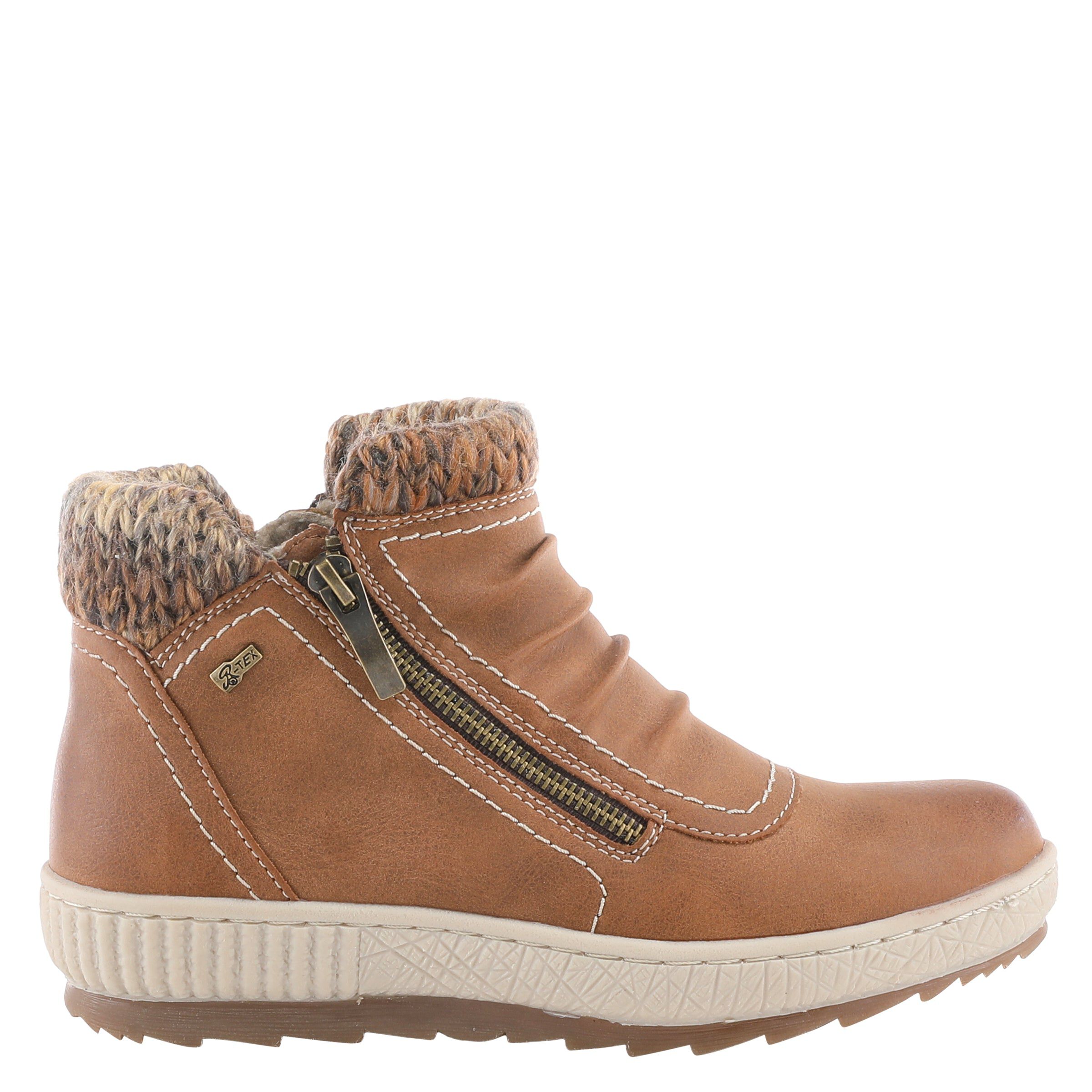 Cleora Booties, MEDIUM BROWN, alternate image number 4