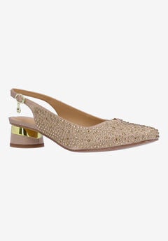 Beige Low Heel Shoes