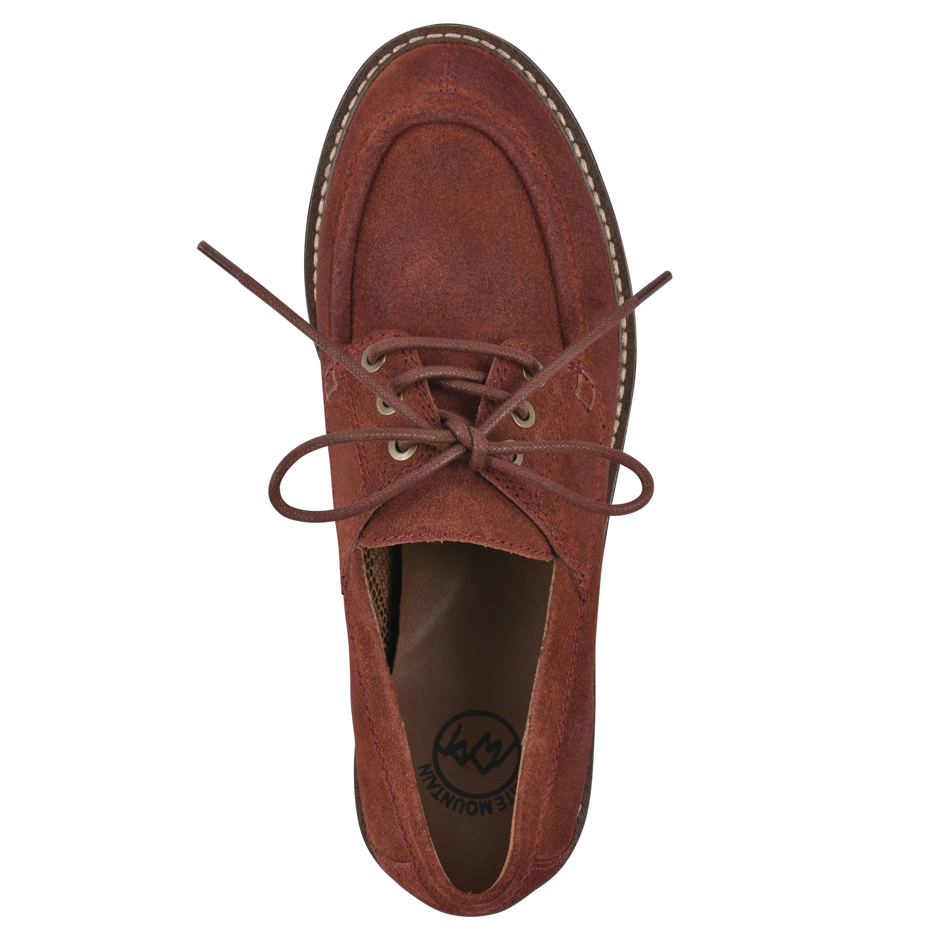 Gino Lug Sole Loafer, RUST SUEDE, alternate image number 4