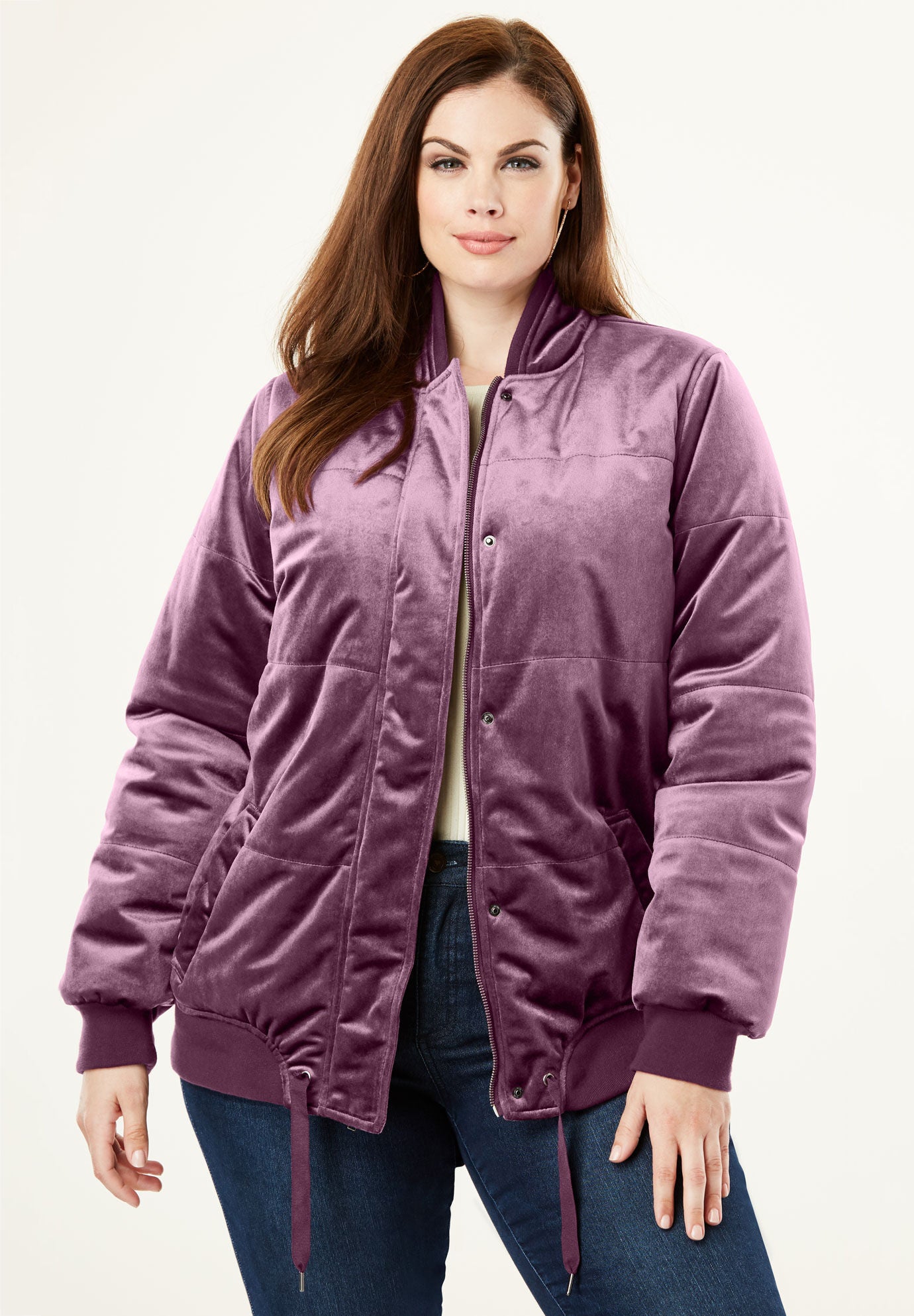 Hush Velvet Puffer Jacket, Buy Now 