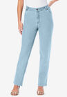 Straight-Leg Jean with Invisible Stretch by Denim 24/7, , alternate image number null