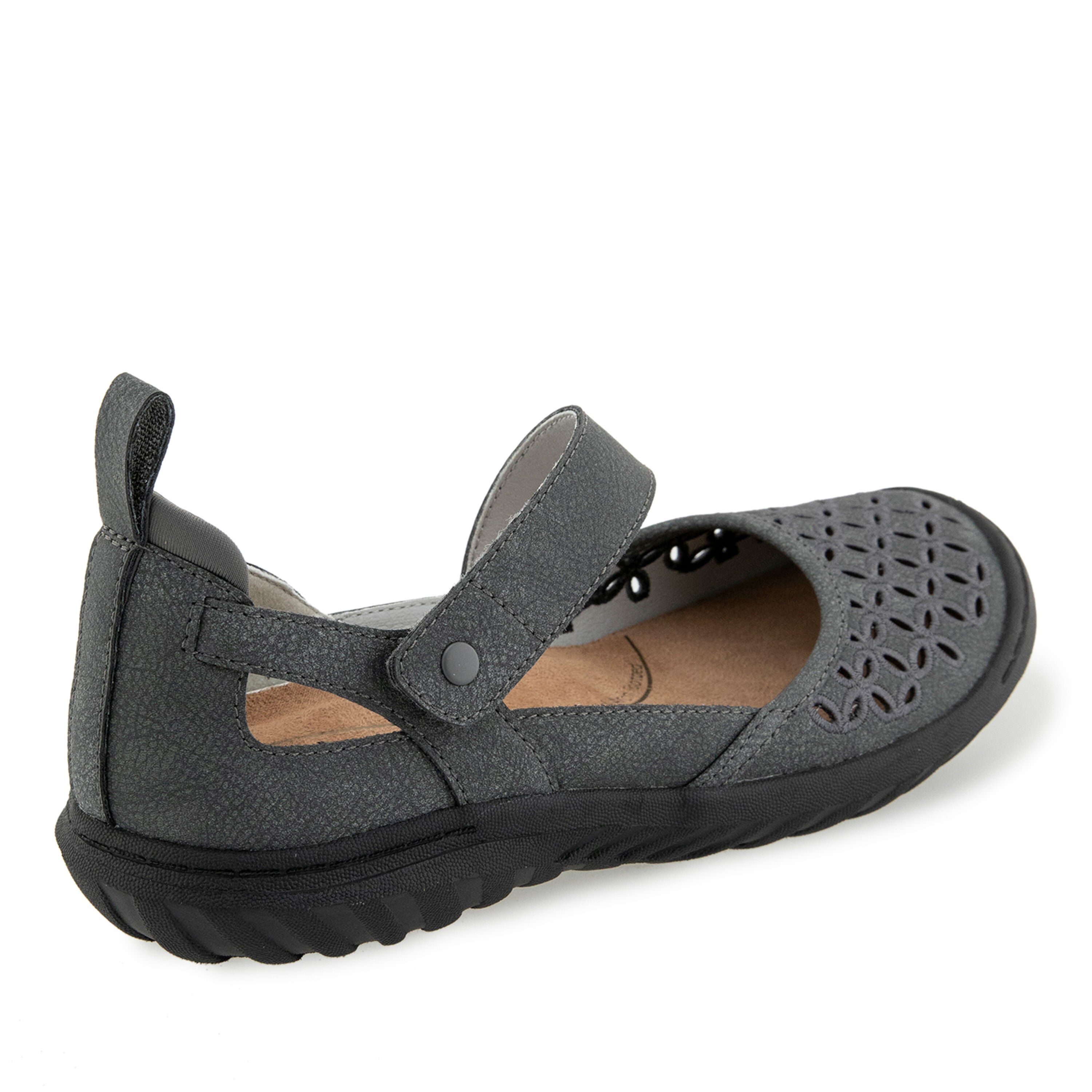 Bianca Hook and Loop Mary Jane, CHARCOAL, on-hover image number 1