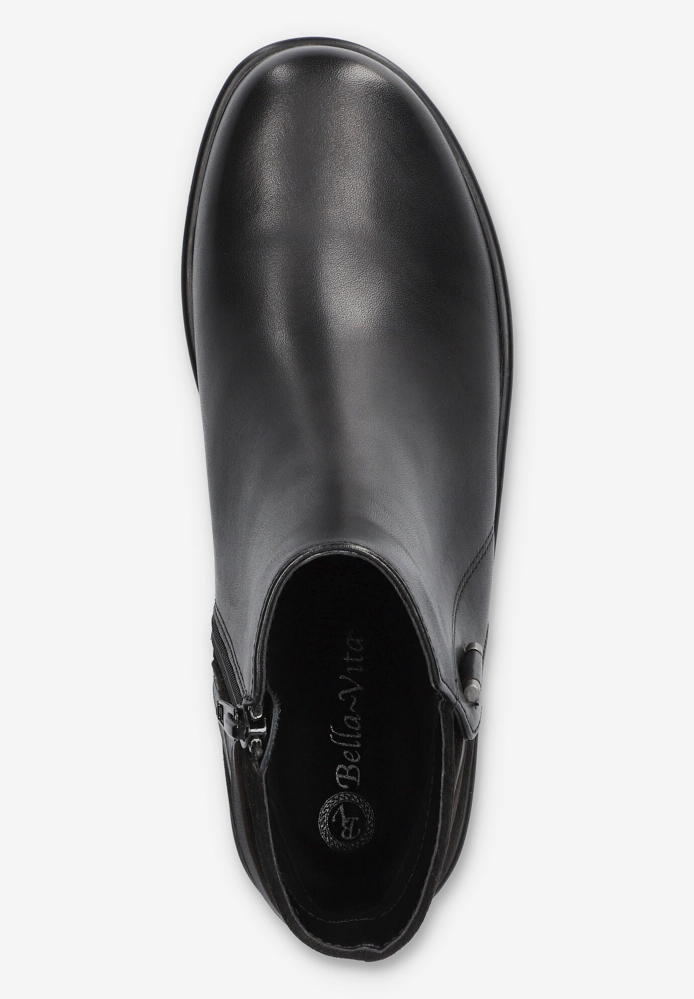 Sueann Ankle Boot, BLACK LEATHER, alternate image number 6