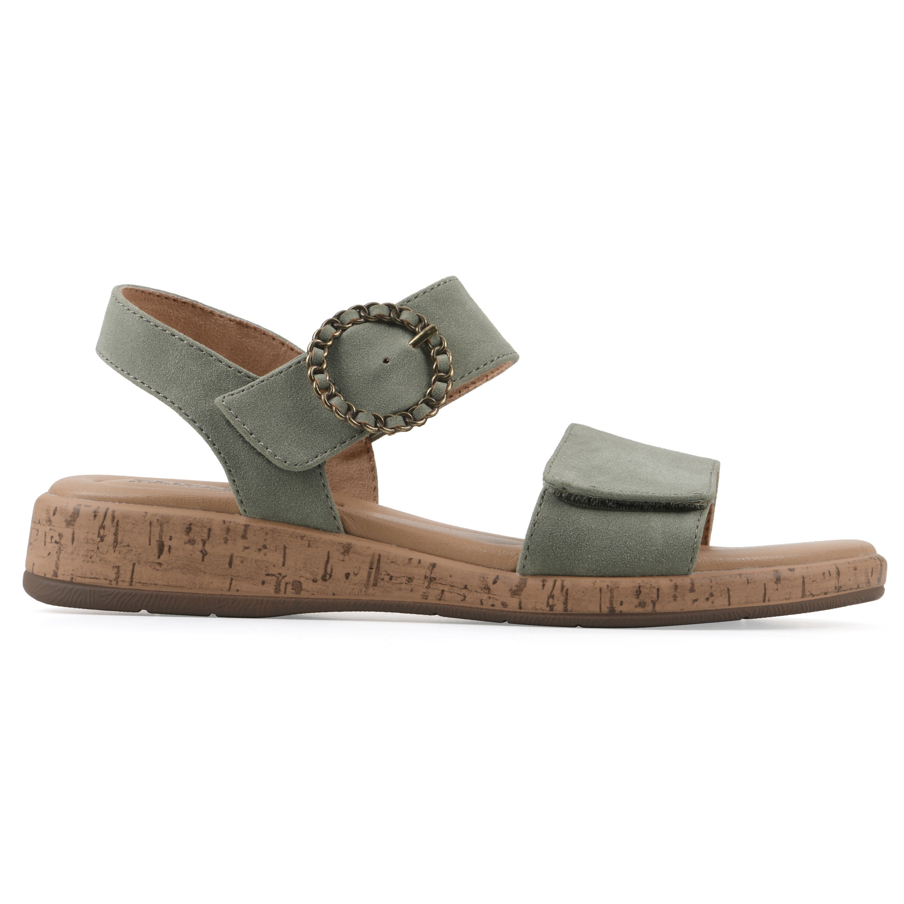 Bonique Dress Sandal, SAGE NUBUCK, alternate image number 2