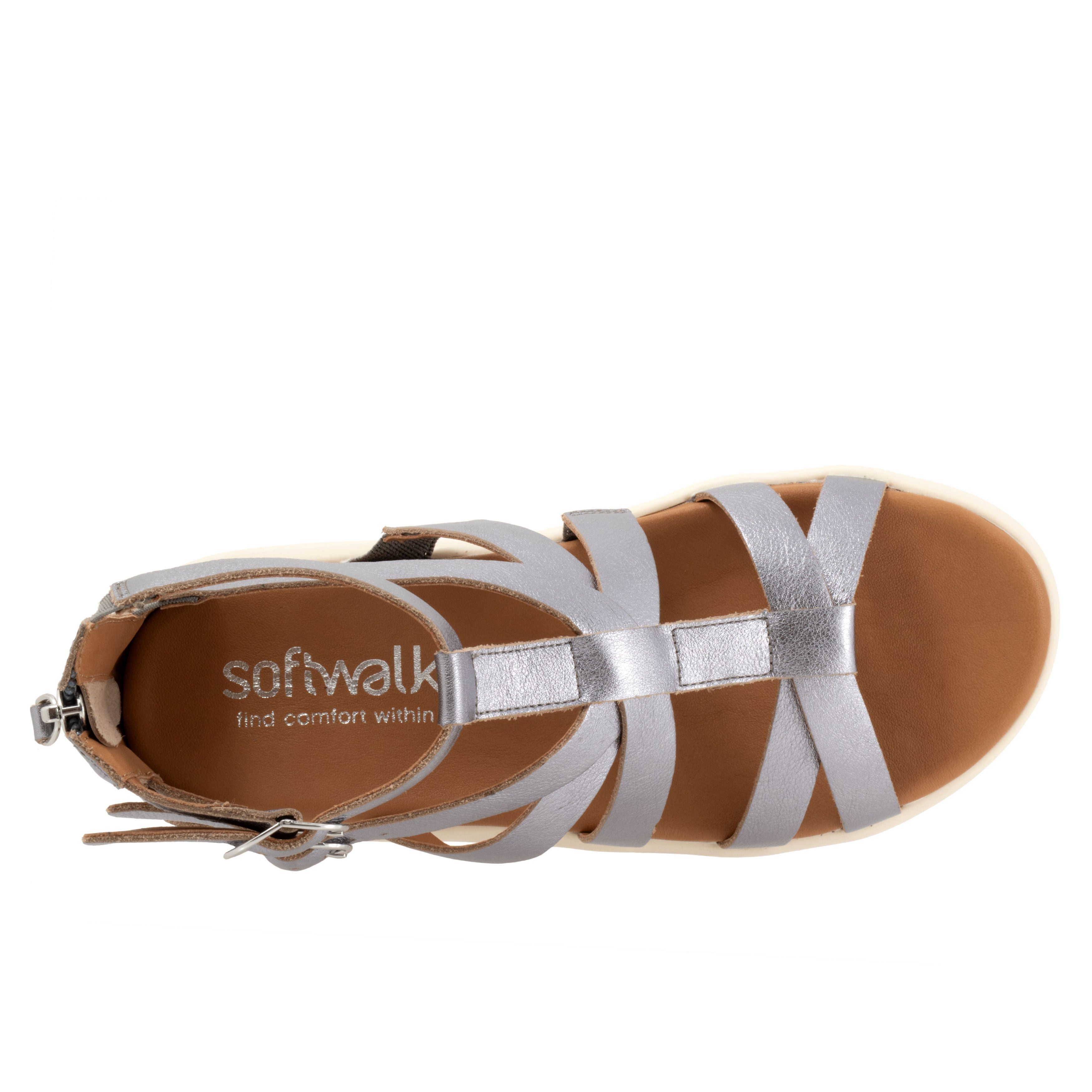 Jamaica Sandal, PEWTER, alternate image number 3