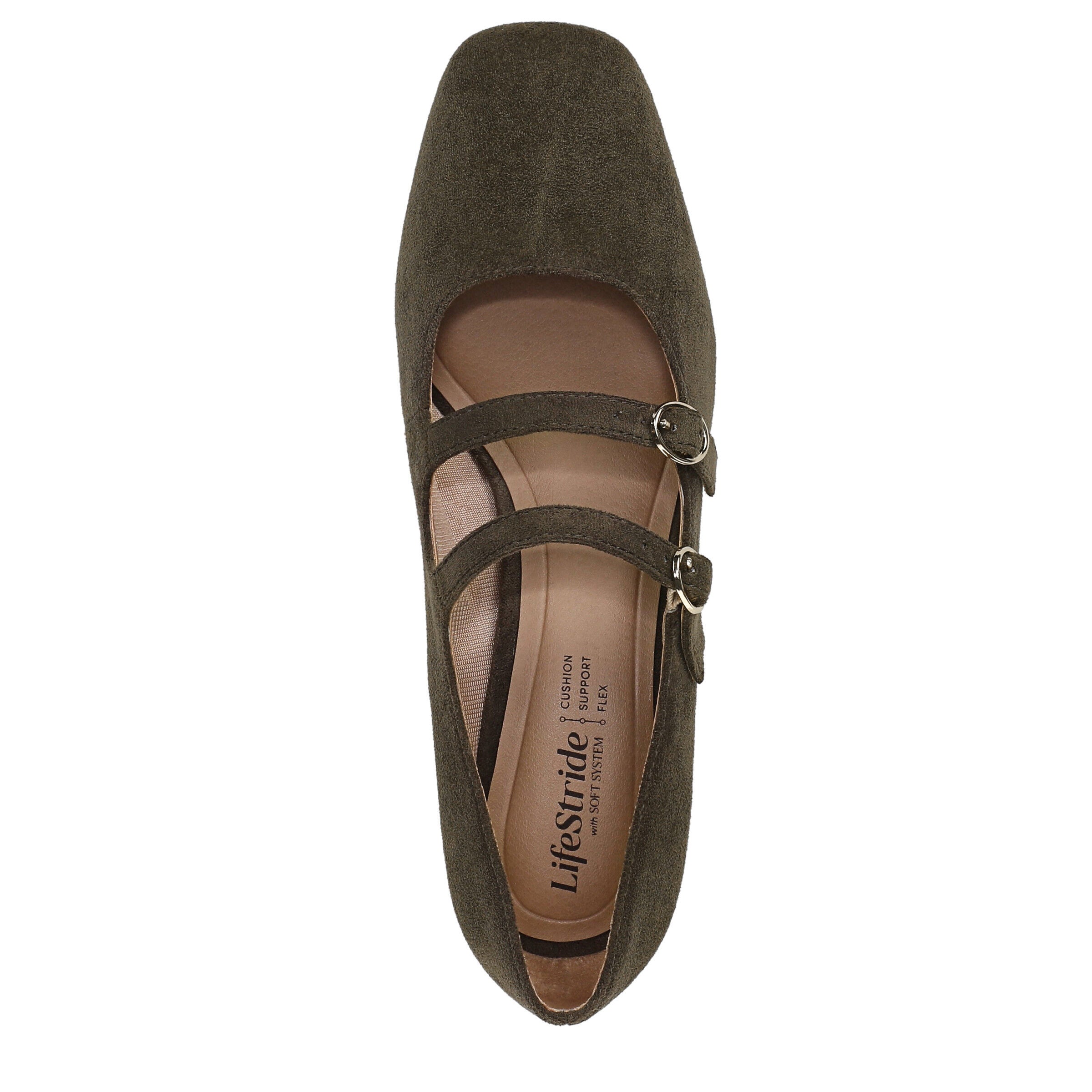 Claudette Mary Jane Pump, ARMY GREEN, alternate image number 6
