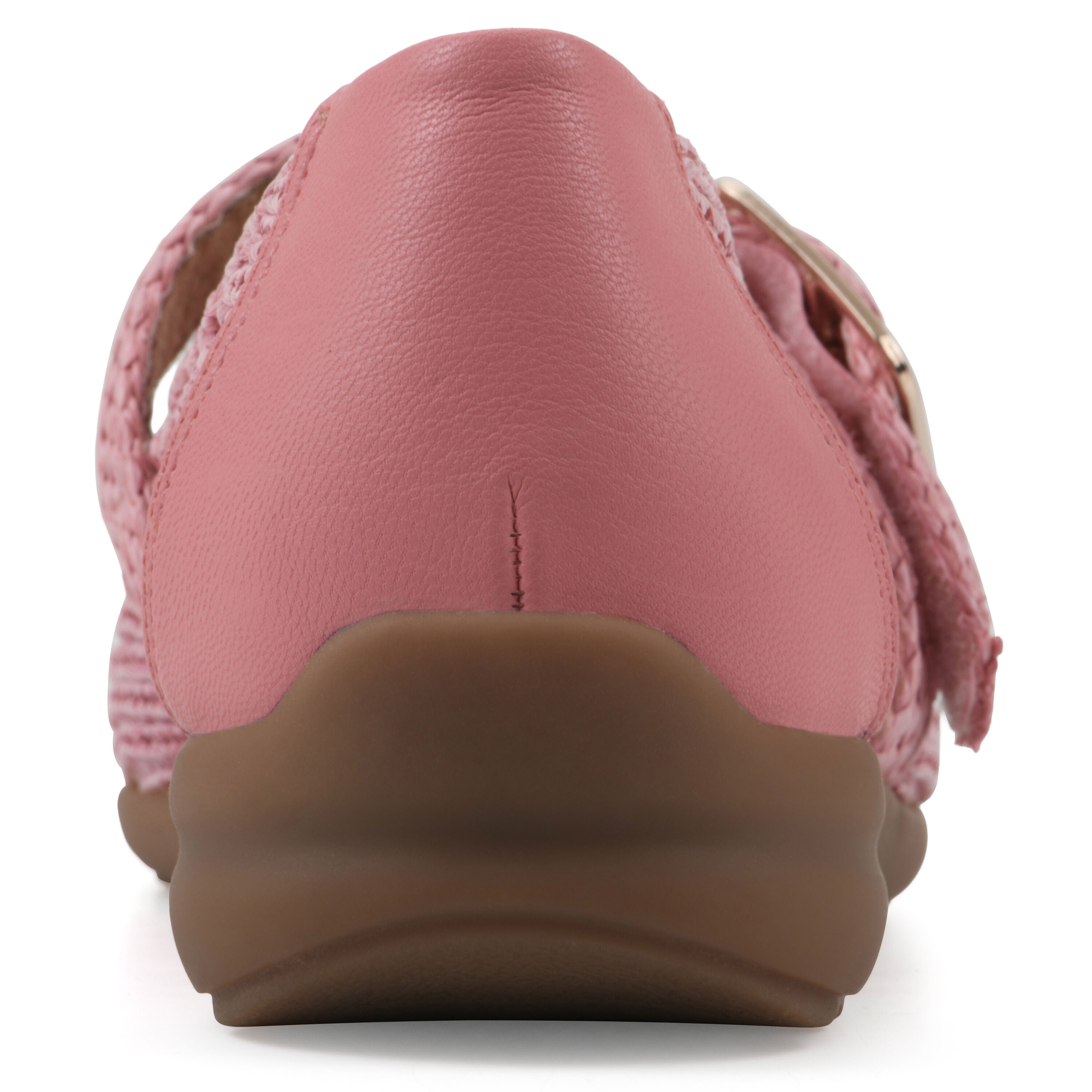 Cordette Mary Jane Flat, PEACH FABRIC, on-hover image number 1