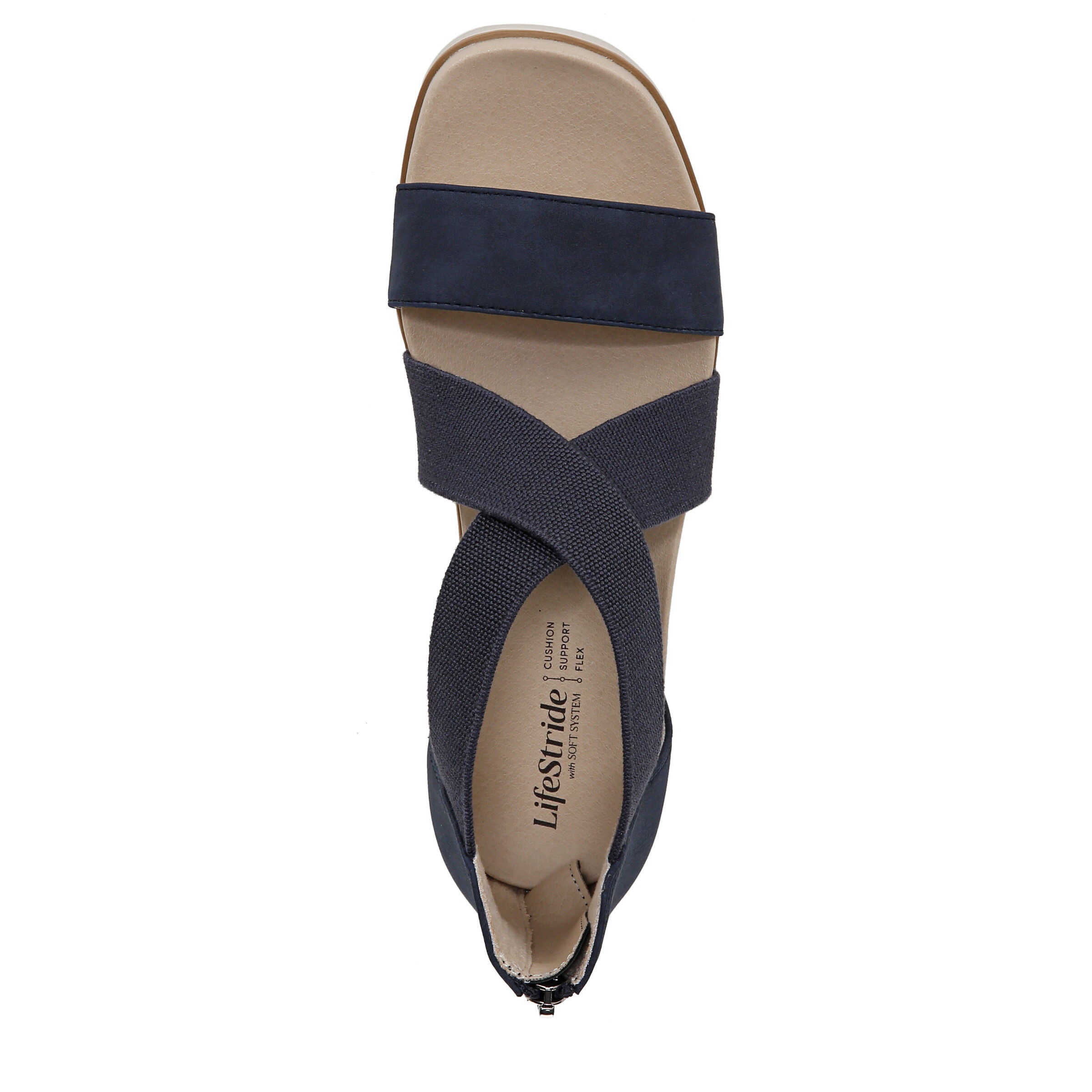 Giselle Sandal, LUX NAVY, alternate image number 6