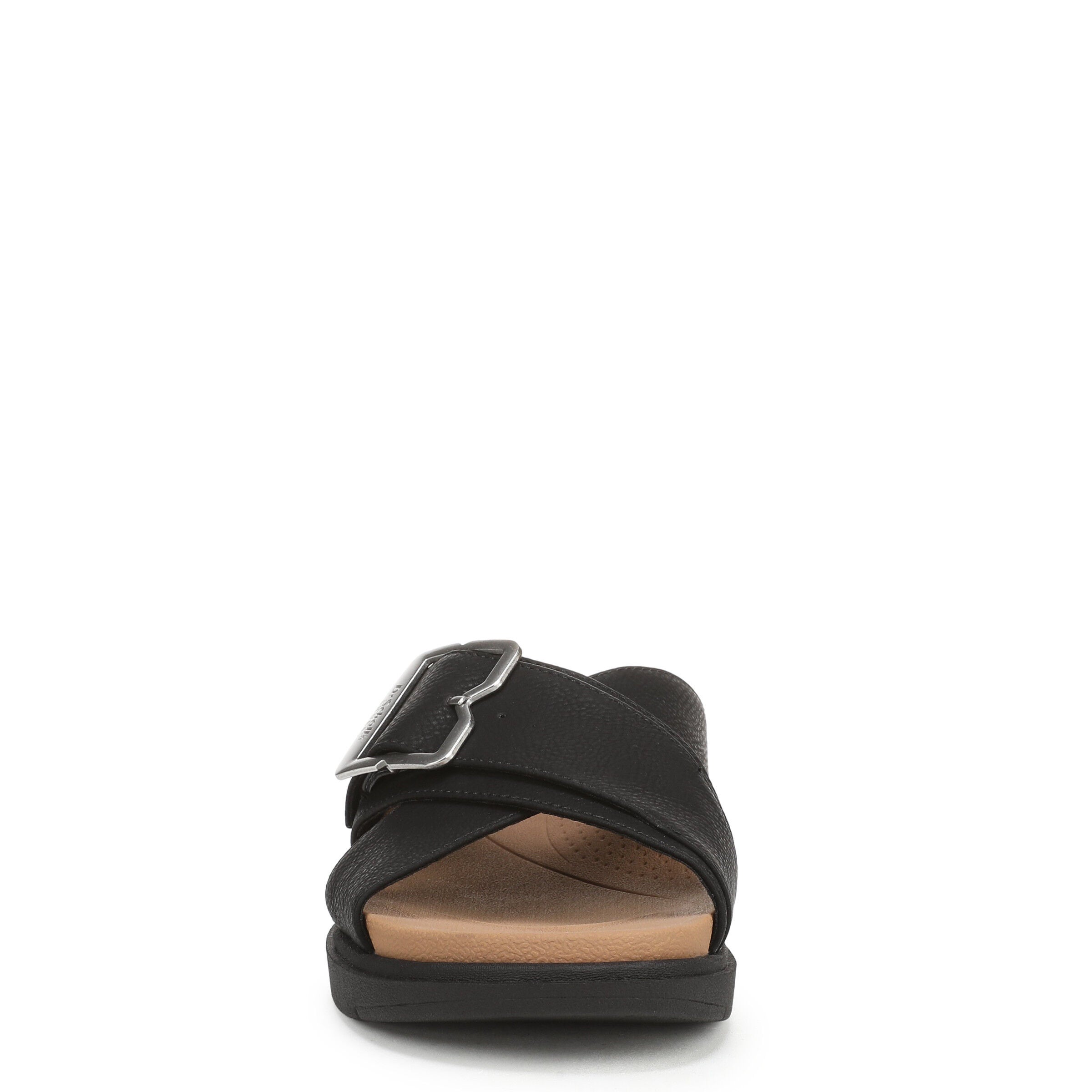 Piper Slide Sandal, BLACK, alternate image number 4