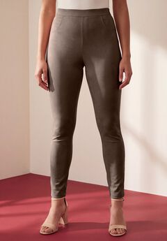 Faux Suede Legging