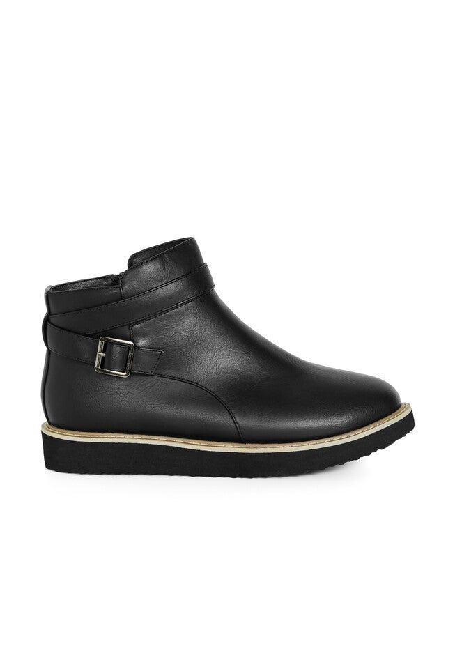 WIDE FIT Valentina Ankle Boot, BLACK, on-hover image number null