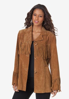 Fringe Suede Jacket