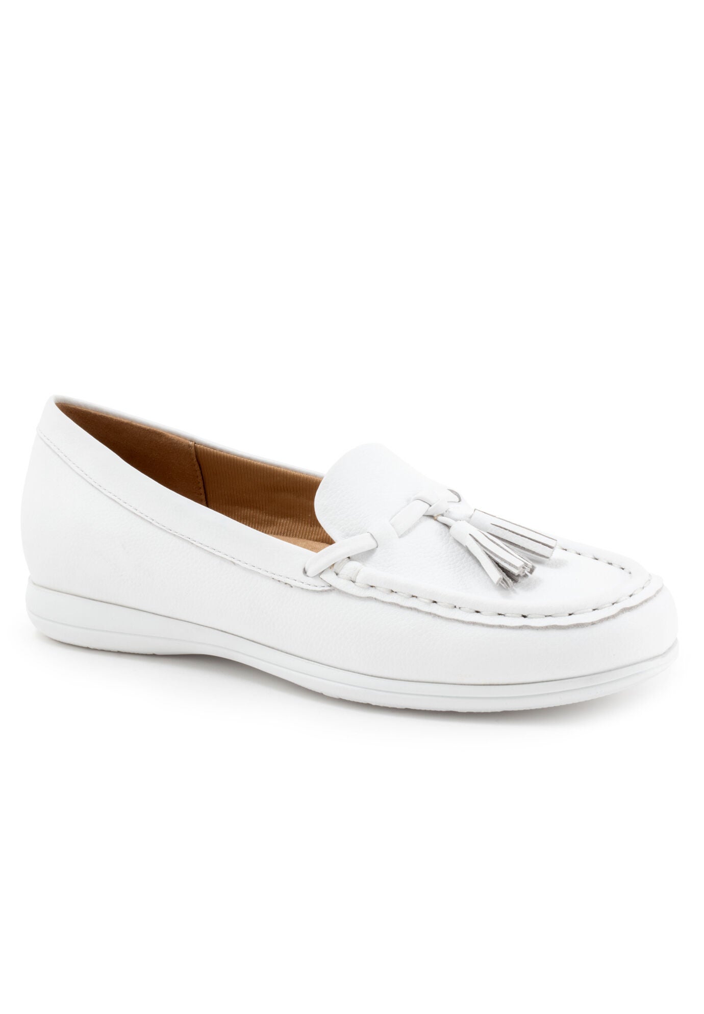 Dawson Casual Flat, WHITE, hi-res image number 0