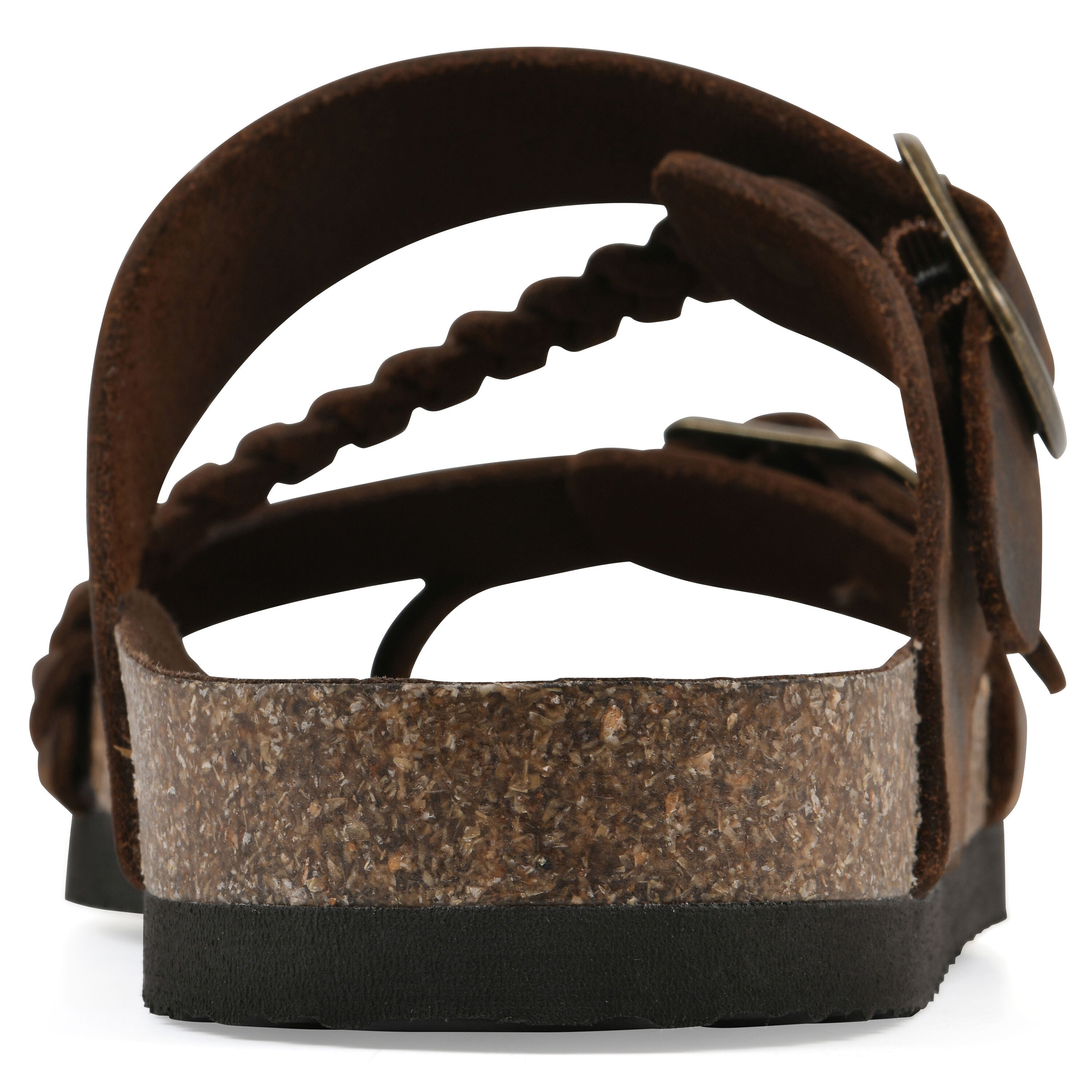 Hammy Footbeds Sandal, BROWN LEATHER, on-hover image number 1