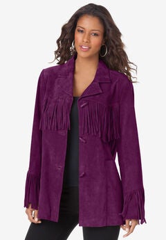 Fringe Suede Jacket