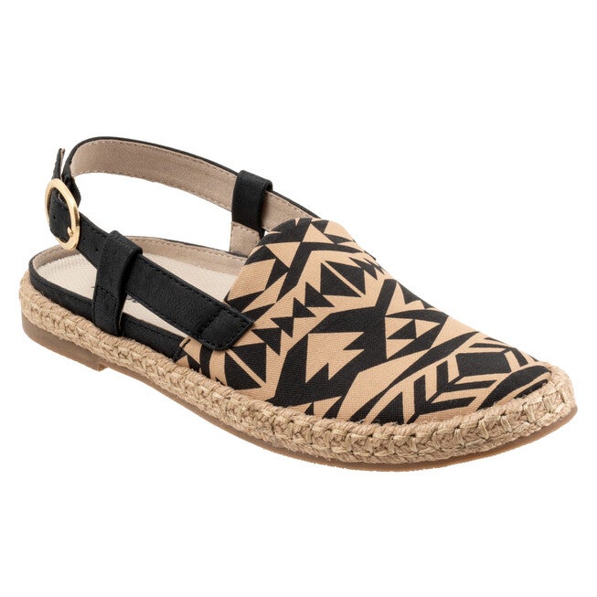 Paisley Flat, BLACK TAN TEXTILE, hi-res image number 0