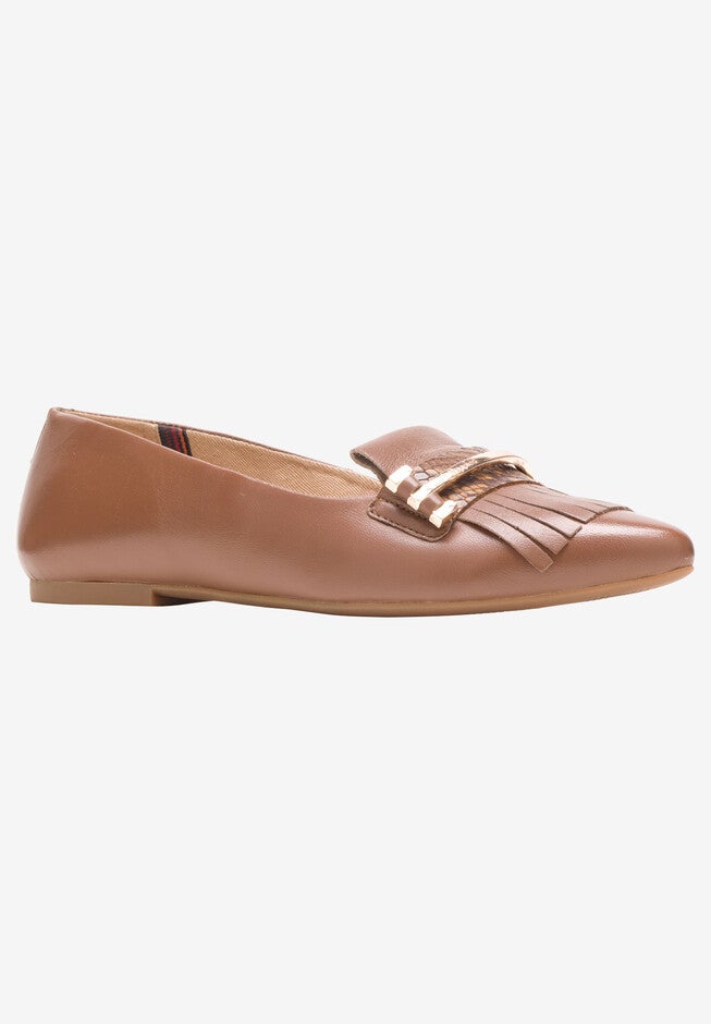 Sadie Kiltie Loafer , DACHSHUND LEATHER, hi-res image number null