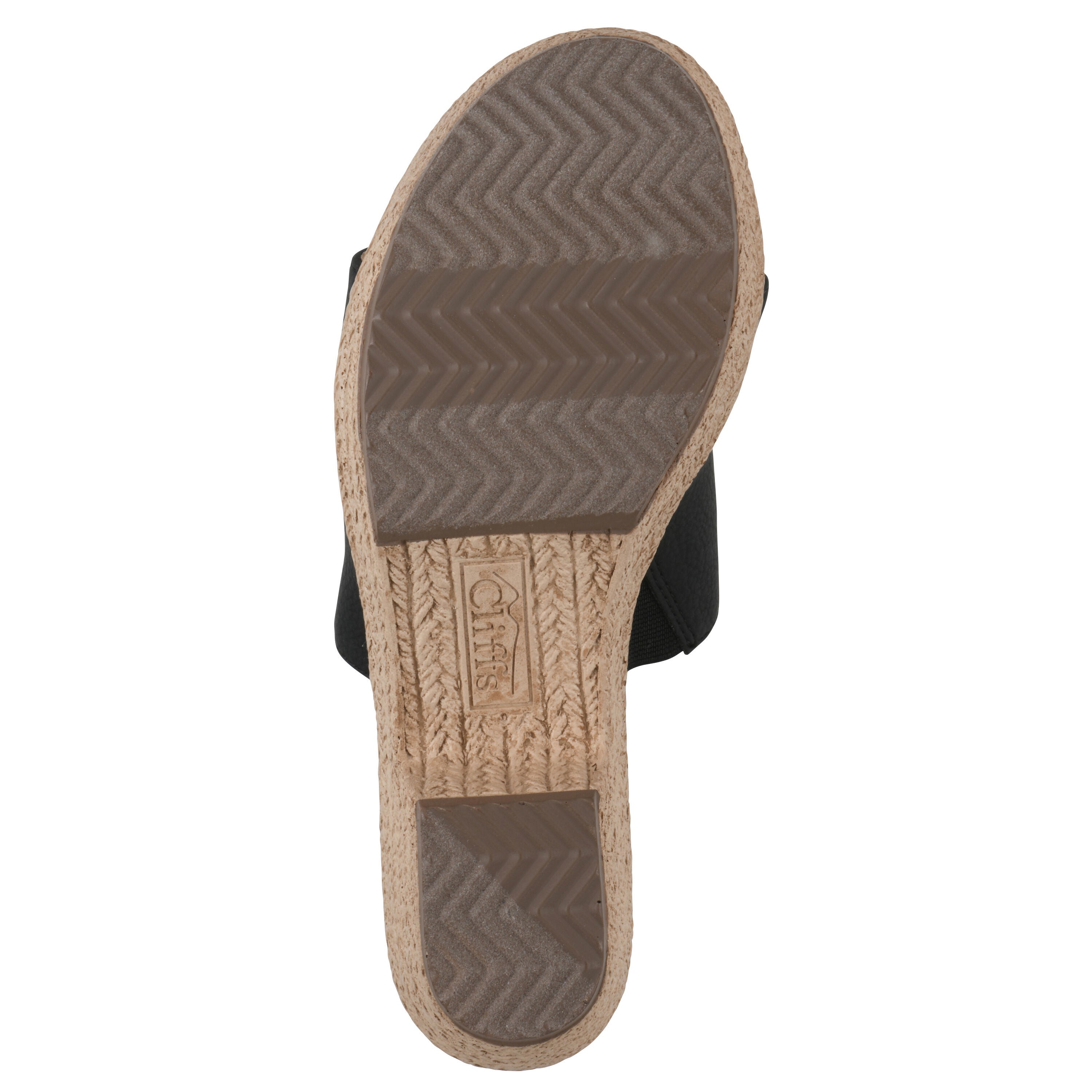 Birkley Wedge Sandal, BLACK NUBUCK, alternate image number 5