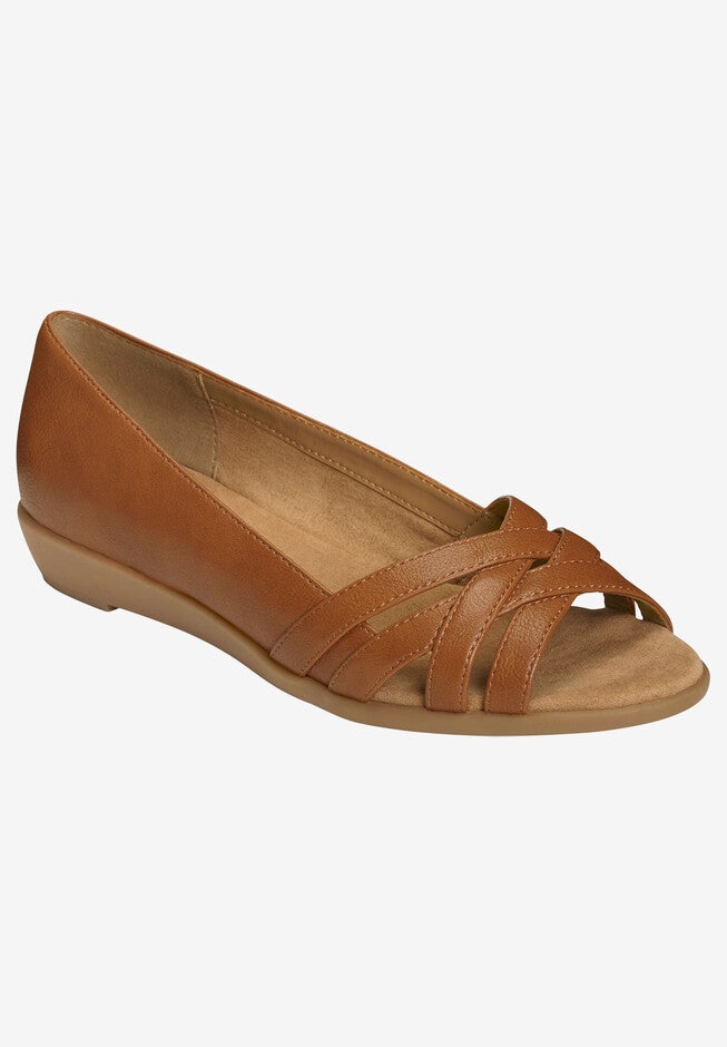 Fanatic Flat by A2 by Aerosoles®, DARK TAN, hi-res image number null