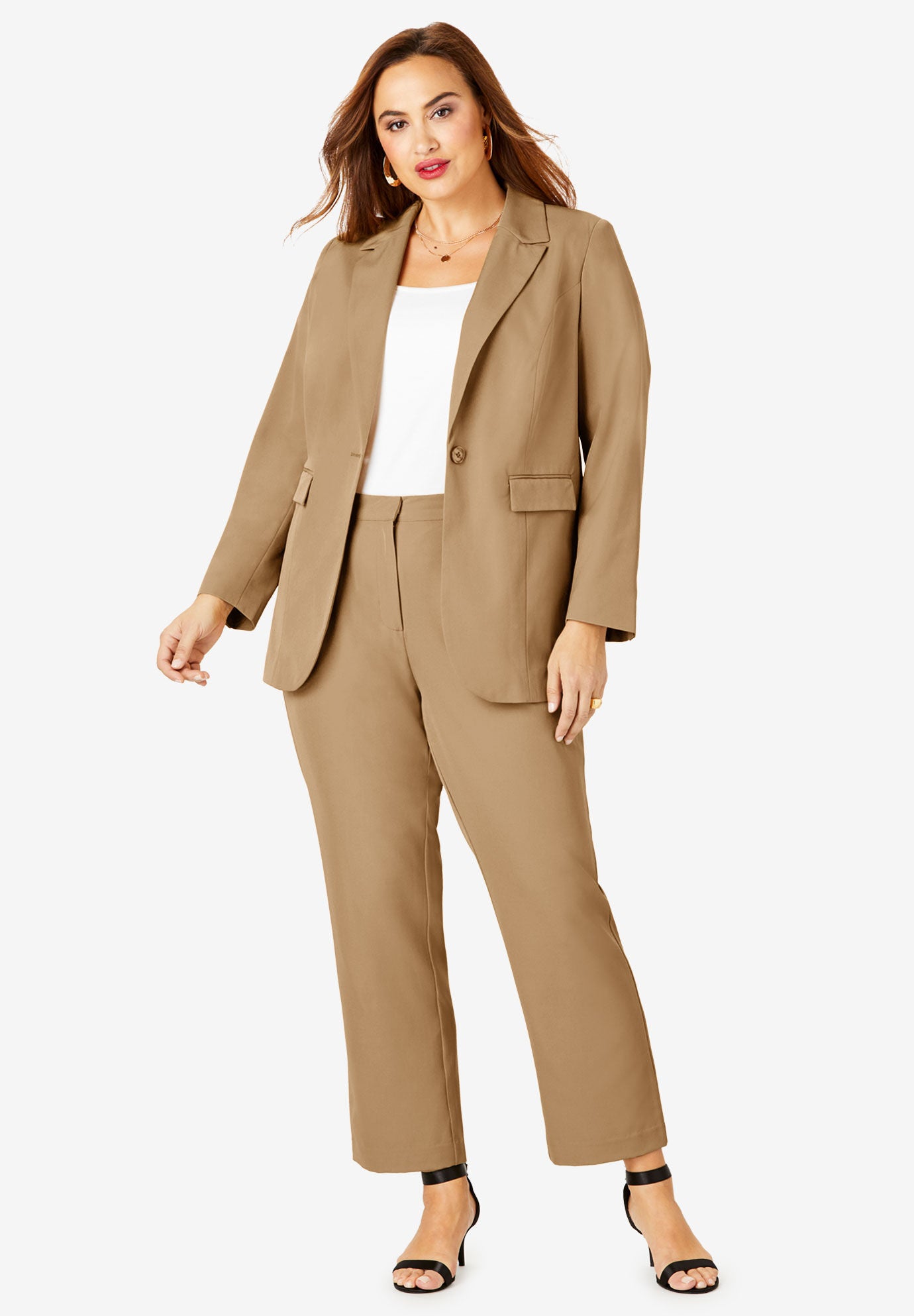 roamans plus size pant suits