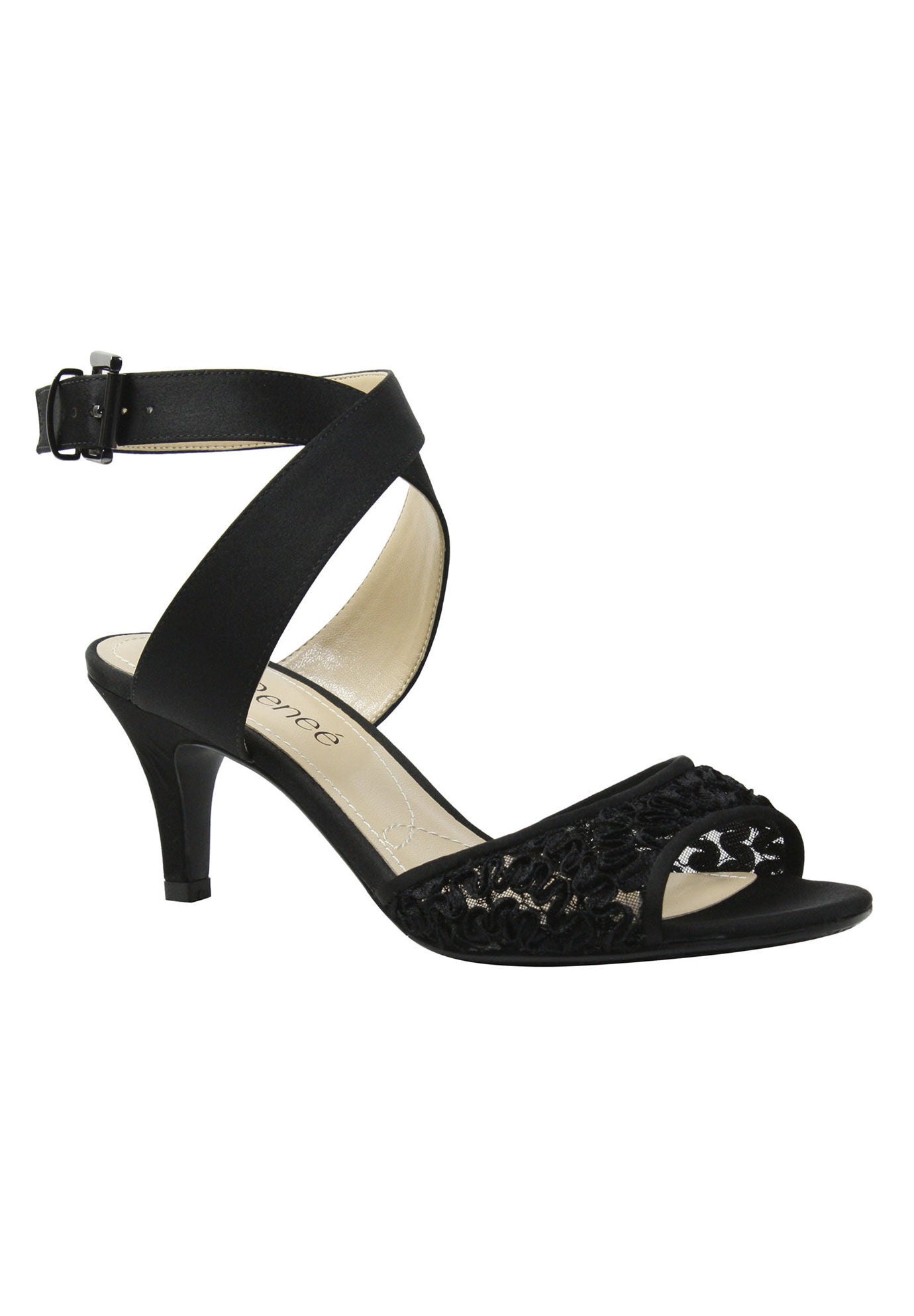 Soncino Sandals by J. Renee®, BLACK, hi-res image number 0