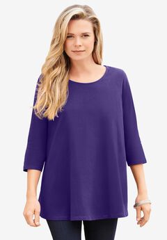 Three Quarter Sleeve Swing Ultimate Tee