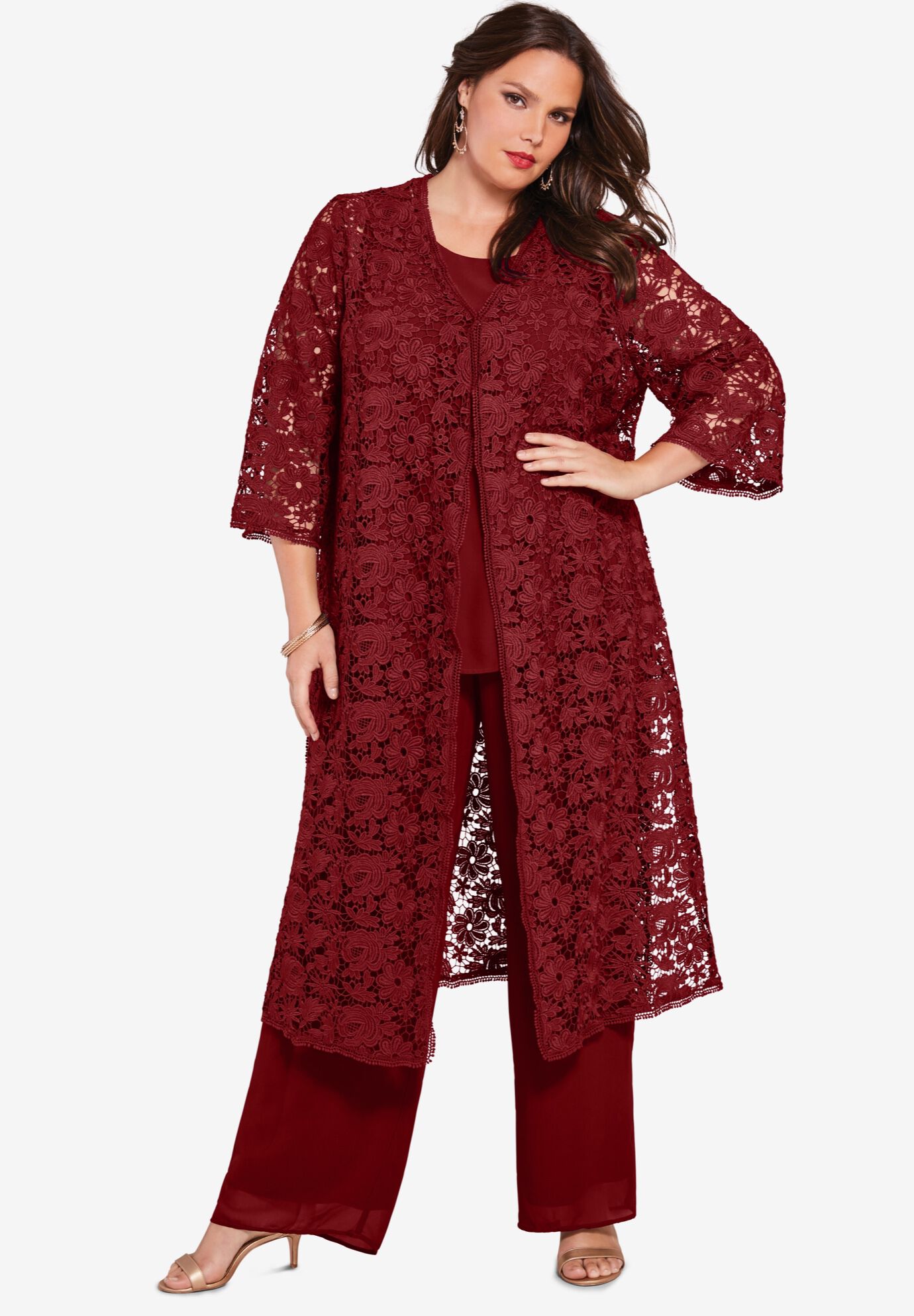 roamans dressy pant suits