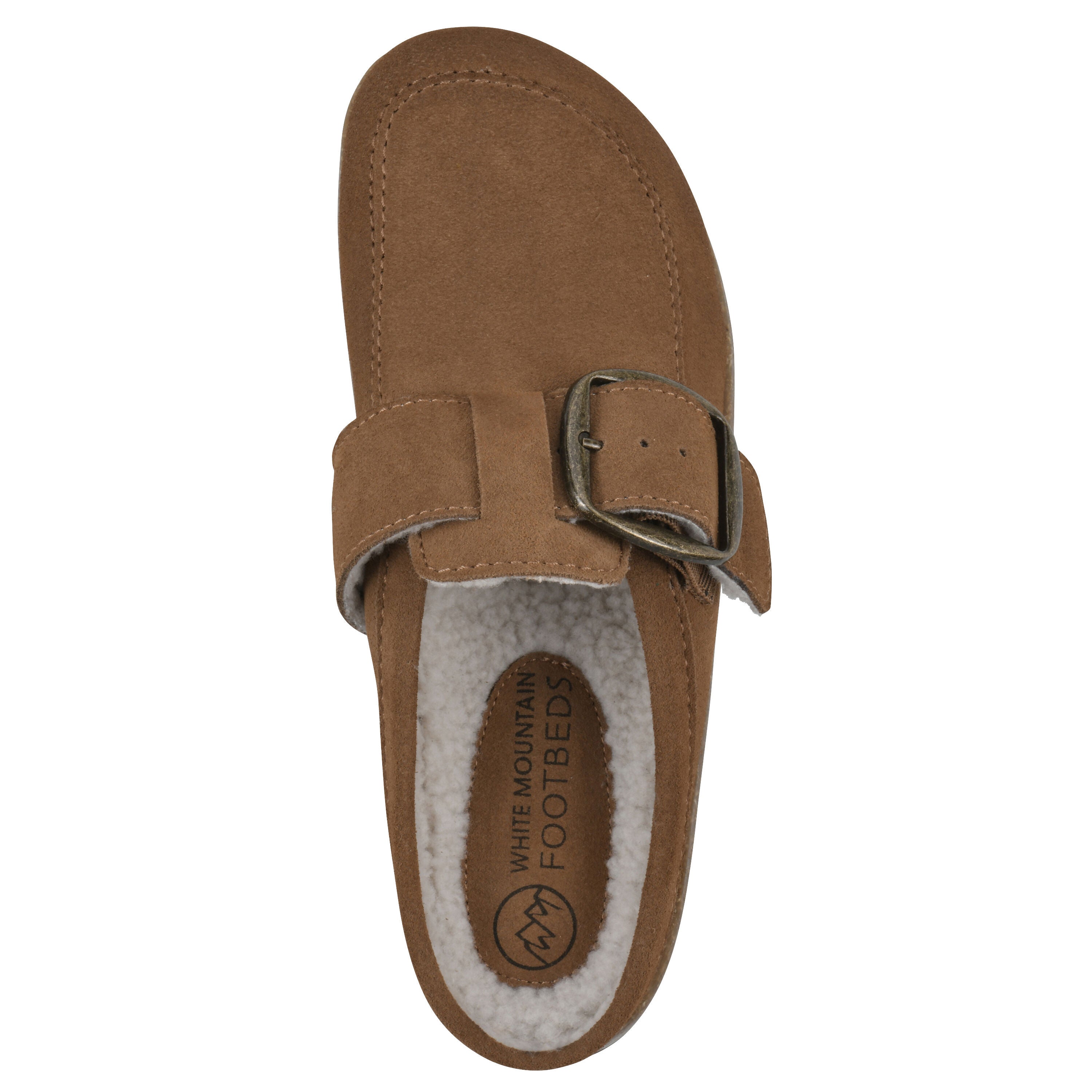 Bueno Footbeds Clog, CHESTNUT SUEDE FF, alternate image number 4