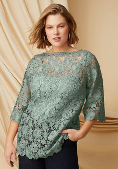 Allover Lace Top