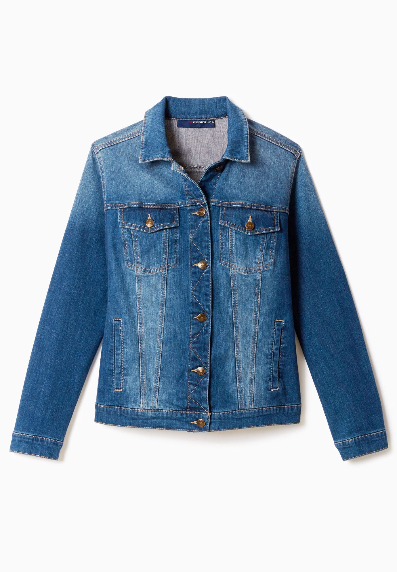 roamans denim jacket