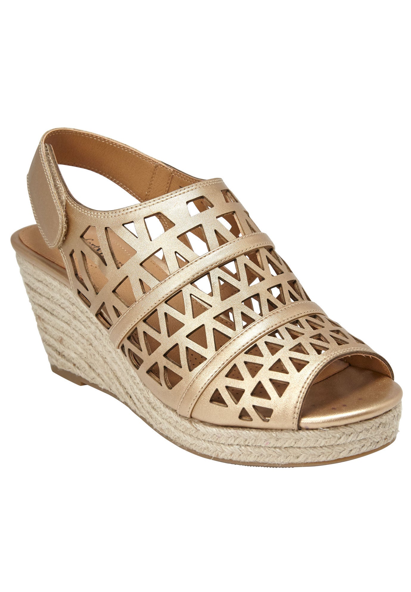 Wide width best sale espadrille sandals
