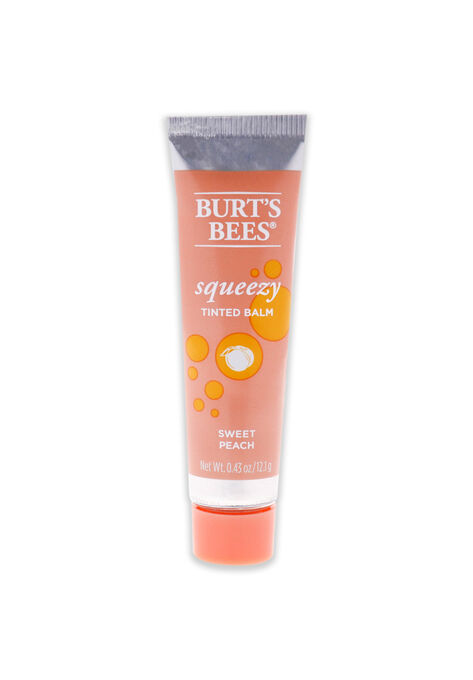Squeezy Tinted Lip Balm - Watermelon Rush -0.43 Oz Lip Balm, SWEET PEACH, hi-res image number null