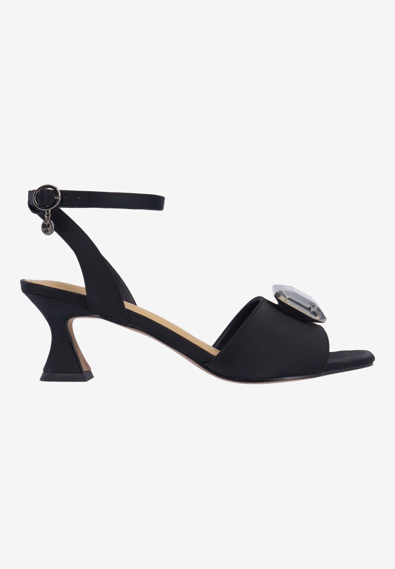 Nickee Ankle Strap Sandal, BLACK, alternate image number 4